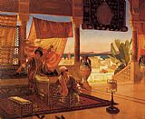 Rudolf Ernst The Terrace painting